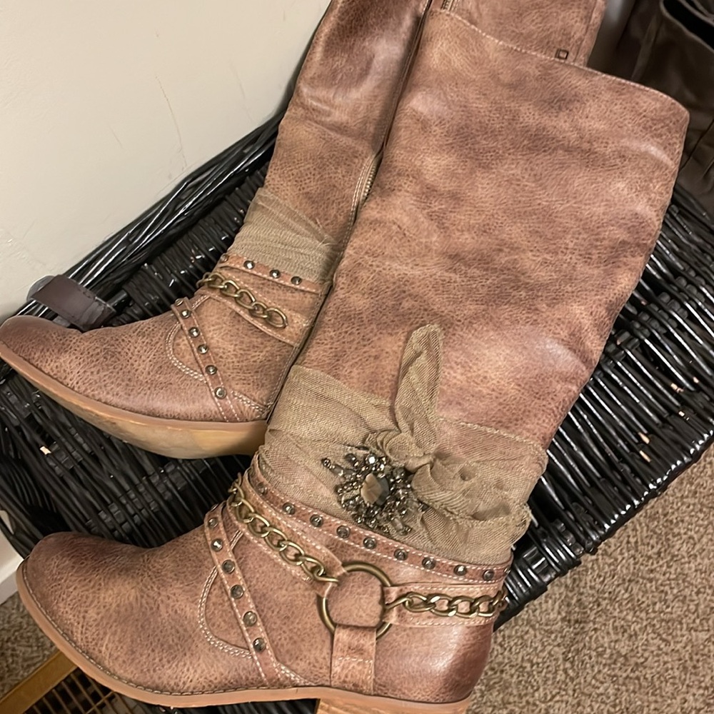 Knee high boots